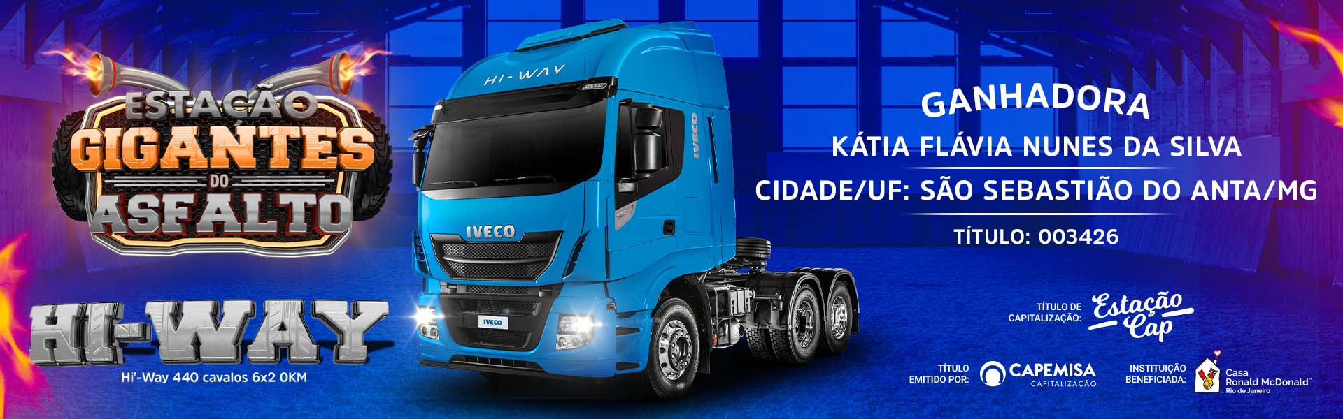 Banner Gigantes - RESULTADO - Iveco